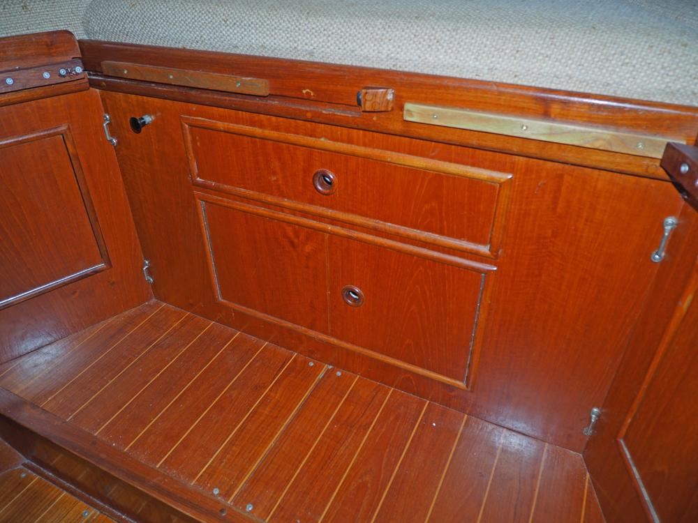 Achterkajuit, Accommodatie